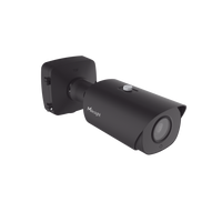 Cámara Bullet Plus de Red 2MP / AI 4X / Enfoque Automático / IR Inteligente / WDR 140dB / Tarjeta MicroSD hasta 256GB / IP67 / IK10 / Análisis de Video AI / Compresión H.265+