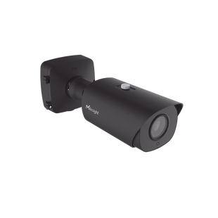 Cámara Bullet Plus de Red 2MP / AI 4X / Enfoque Automático / IR Inteligente / WDR 140dB / Tarjeta MicroSD hasta 256GB / IP67 / IK10 / Análisis de Video AI / Compresión H.265+