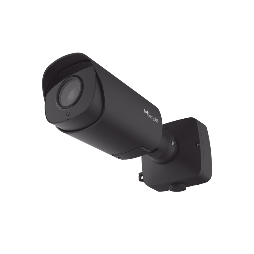 Cámara Bullet Plus de Red 2MP / AI 4X / Enfoque Automático / IR Inteligente / WDR 140dB / Tarjeta MicroSD hasta 256GB / IP67 / IK10 / Análisis de Video AI / Compresión H.265+