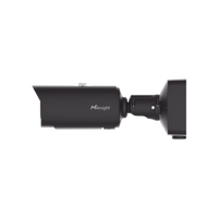Cámara Bullet Plus de Red 2MP / AI 4X / Enfoque Automático / IR Inteligente / WDR 140dB / Tarjeta MicroSD hasta 256GB / IP67 / IK10 / Análisis de Video AI / Compresión H.265+