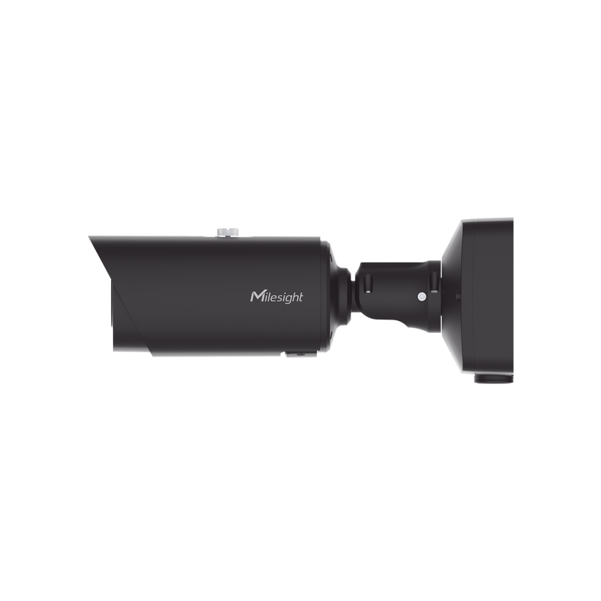 Cámara Bullet Plus de Red 2MP / AI 4X / Enfoque Automático / IR Inteligente / WDR 140dB / Tarjeta MicroSD hasta 256GB / IP67 / IK10 / Análisis de Video AI / Compresión H.265+