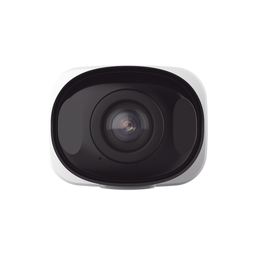 Cámara Bullet de Red Mini Panorámica 180° AI / 4K / Super WDR 120dB / Micrófono Integrado / IP67-IK10 / Soporte PoE / Almacenamiento 1TB / Analítica IA VCA 8 Modos