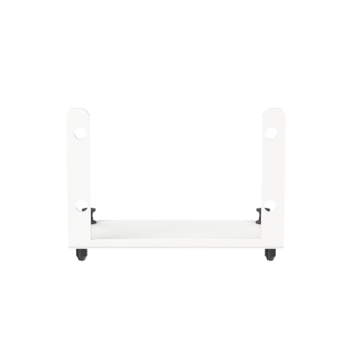 Soporte Para 2 Adaptadores de Fibra Óptica Opticom®, Para Uso con Gabinetes Multipropósito, de Instalación a Presión, Color Blanco