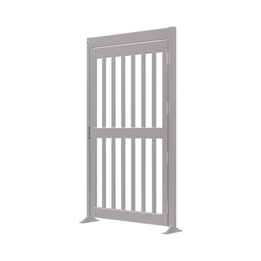 Puerta de Alta Seguridad de Cuerpo Completo Acabado en Acero Inoxidable