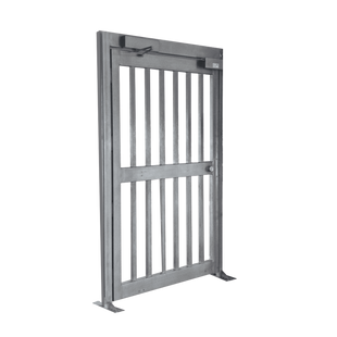 Puerta de Alta Seguridad de Cuerpo Completo  ACABADO EN ACERO GALVANIZADO