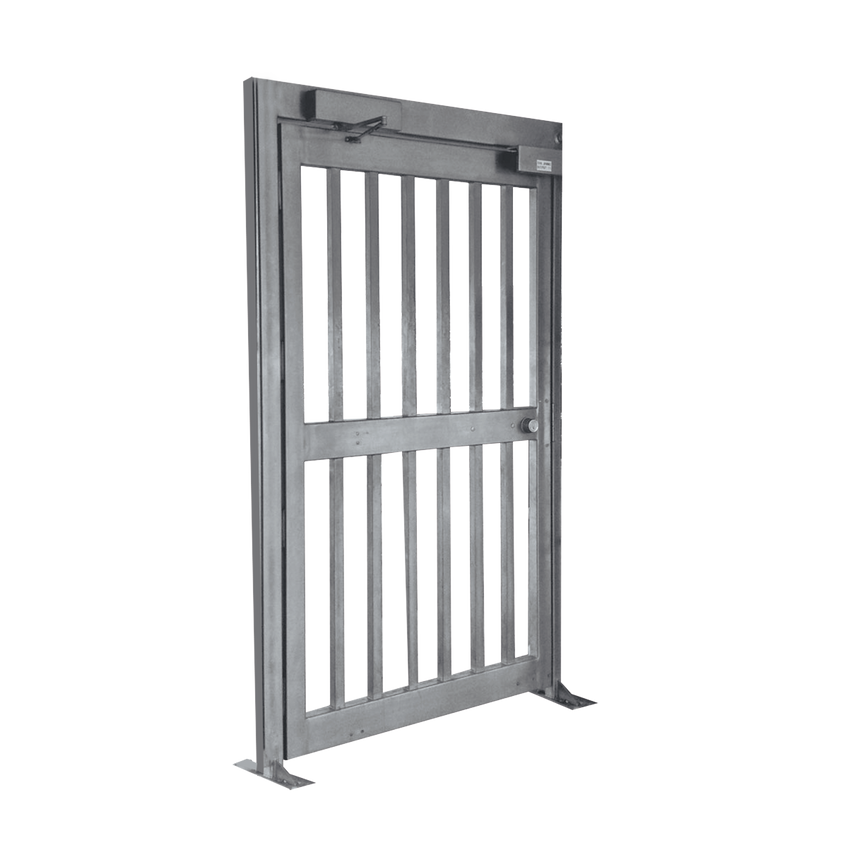Puerta de Alta Seguridad de Cuerpo Completo  ACABADO EN ACERO GALVANIZADO