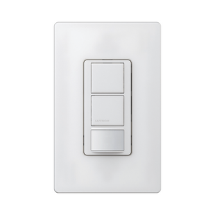 (XCT) Apagador doble con sensor de presencia, ideal para salas de entretenimiento, conferencia, etc.