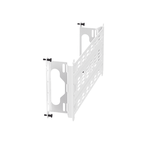 Accesorio Para Montaje de Equipos o Dispositivos en Gabinetes Multipropósito, de Instalación a Presión, de Acero, Color Blanco