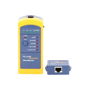Probador de Mapa de Cableado MicroMapper, para Verificar Rápida y Fácilmente la Integridad del Cableado de Par Trenzado de Ethernet