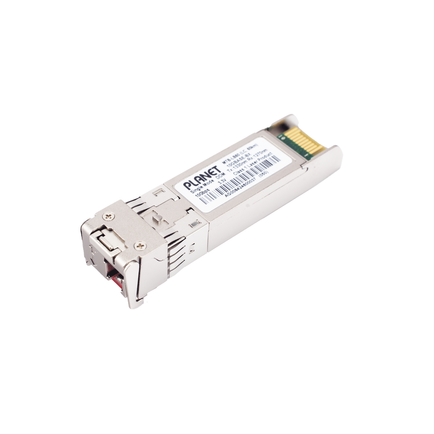 Transceptor WDM mini-Gbic SFP+ 10G LC TX:1330nm RX:1270nm para fibra Mono Modo 60 Km, Requiere MTB-LA60