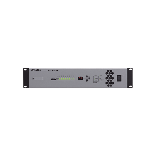 Procesador Matricial de Audio | DSP | 34 Entradas (entre digital y análogas)  x 16 Salidas | Ideal para Instalaciones Comerciales |  Interfaz Dante