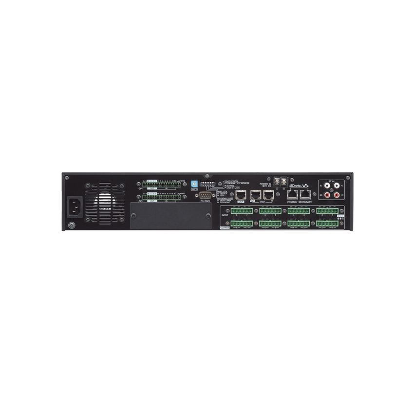 Procesador Matricial de Audio | DSP | 34 Entradas (entre digital y análogas)  x 16 Salidas | Ideal para Instalaciones Comerciales |  Interfaz Dante