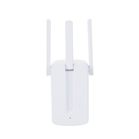 Repetidor / Extensor de Cobertura WiFi N / MU-MISO / 300 Mbps 2.4 GHz / 3 antenas externas / Botón WPS