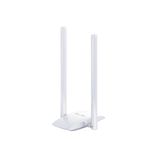 Adaptador Inalámbrico N / Alta Ganancia de 300 Mbps 2.4 GHz / 2 antenas externas de 5 dBi