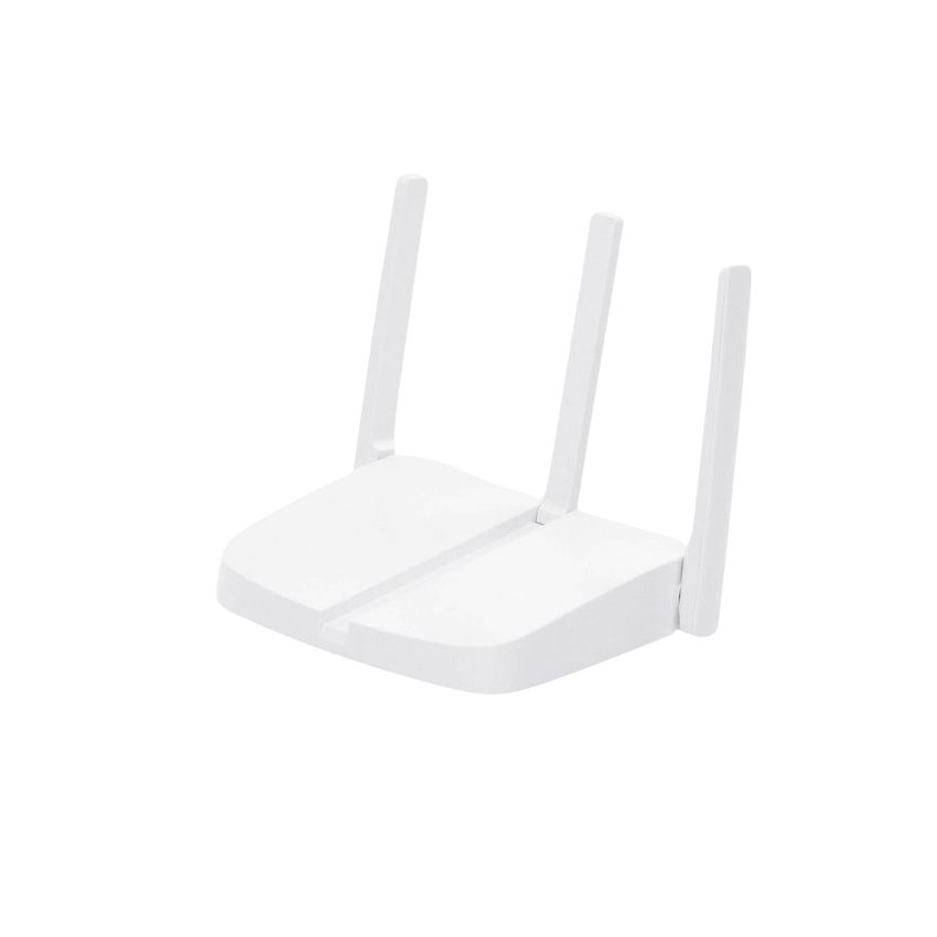 Router Inalámbrico N / 2.4 GHz de 300 Mbps / 1 Puerto WAN 10/100 Mbps / 3 puertos LAN 10/100 Mbps /  3 antenas de 5 dBi / Compatible con IPTV e IPV6