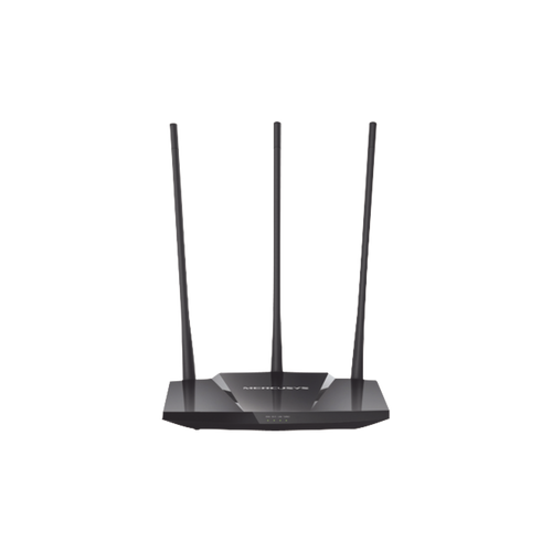 Router N de alta potencia 300 Mbps / 1 Puerto WAN 10/100 / 3 Puertos LAN 10/100 / Chip PA (potencia transmisión 2x) / 3 Antenas de 7 dBi