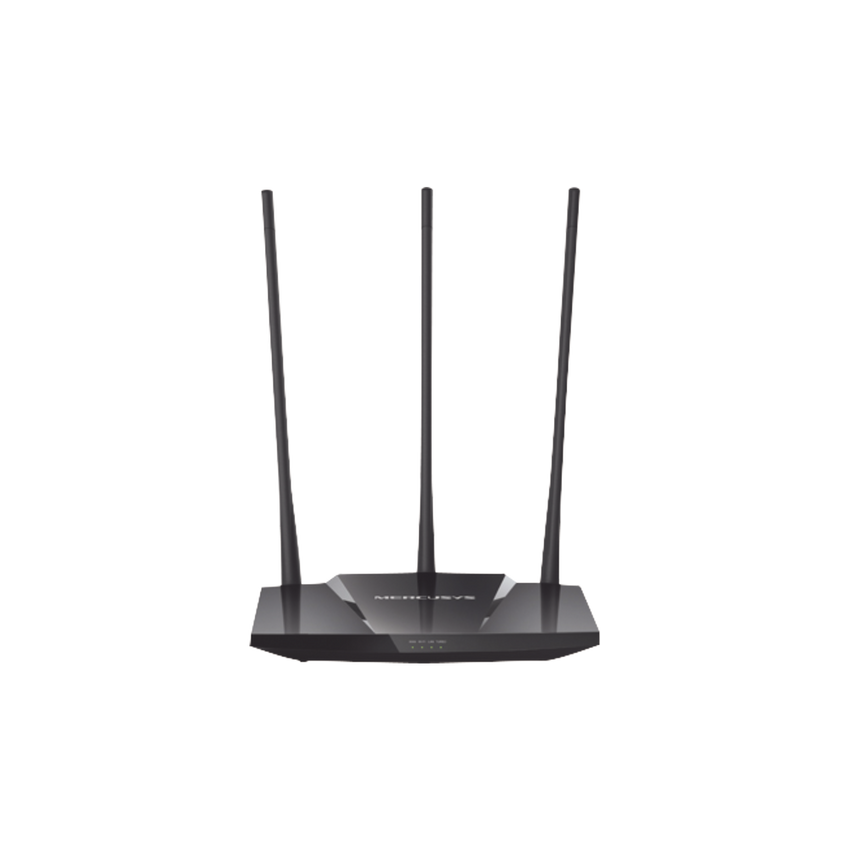 Router N de alta potencia 300 Mbps / 1 Puerto WAN 10/100 / 3 Puertos LAN 10/100 / Chip PA (potencia transmisión 2x) / 3 Antenas de 7 dBi