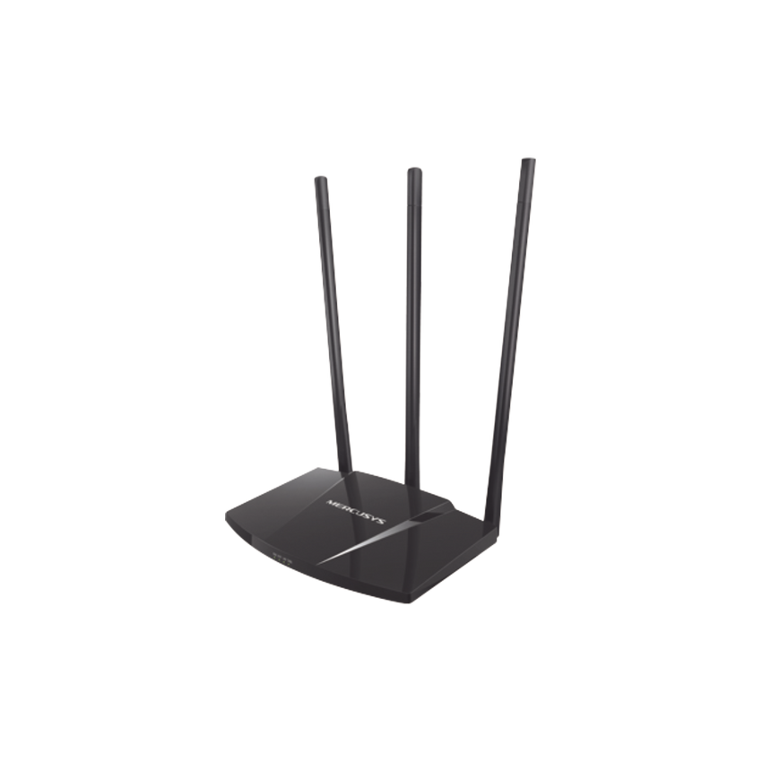 Router N de alta potencia 300 Mbps / 1 Puerto WAN 10/100 / 3 Puertos LAN 10/100 / Chip PA (potencia transmisión 2x) / 3 Antenas de 7 dBi