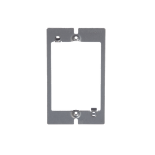 Adaptador de Placa de Pared, de Una Salida, Material CRS/Zinc