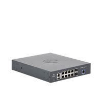 Switch inteligente cnMatrix EX2010 capa 3 de 13 puertos (8 Ethernet Gigabit, 2 SFP, 1 consola, 1 MNGMT, 1 USB) administración desde la Nube