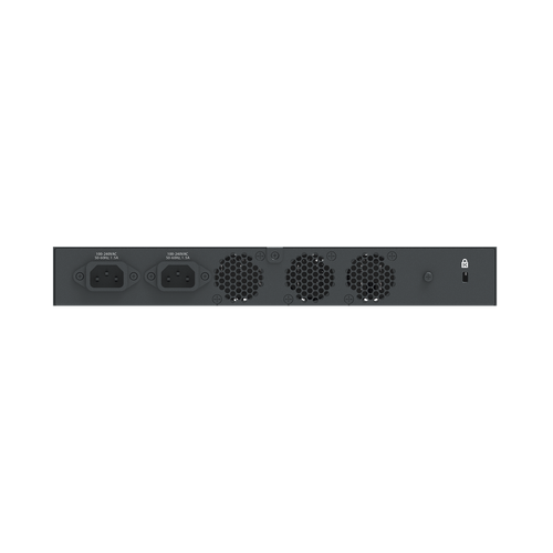 Switch cnMatrix EX3024F Ideal para Distribución en una Red Empresarial / 24 Puertos de Fibra Óptica SFP+(10 Gbps) / Capa 2 y Capa 3 / Doble Fuente de Alimentación en Corriente Alterna / Gestión Gratuita Desde la Nube