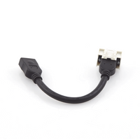 Adaptador HDMI con Pigtail Hembra-Hembra, Para V�deo 720, 1080p, 4K UHD Compatible con Faceplates MAX Siemon de 2 Salidas, Color Blanco