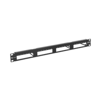 Patch Panel MAX Modular (Vacío), de 24 Puertos, Plano, 1UR