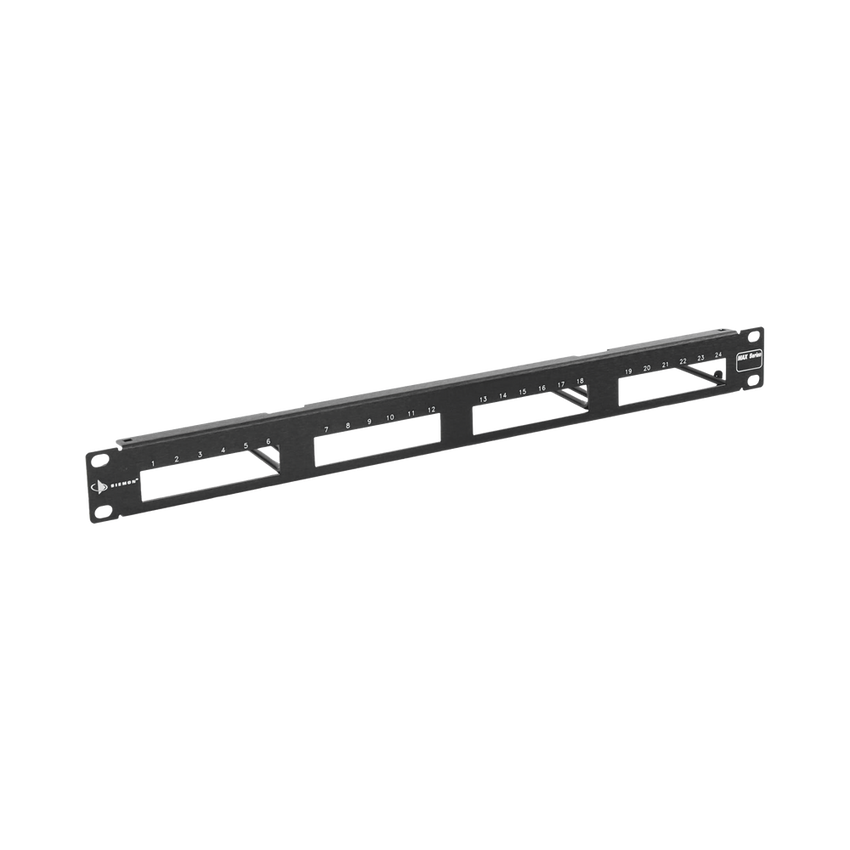 Patch Panel MAX Modular (Vacío), de 24 Puertos, Plano, 1UR
