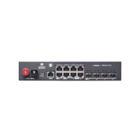 Switch cnMatrix WISP TX1012-DC-P de 8 puertos PoE y 4 SFP+, 170 W PoE Budget, Capa 2, gestión gratuita desde la nube, para corriente directa