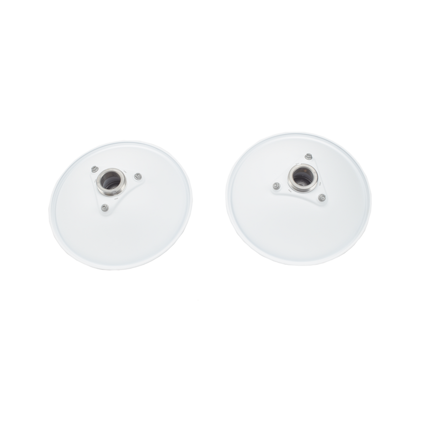 Par de Antenas Modulares Dual Slant, 4.9 - 6.4 GHz, Dimensiones (27 cm), Apertura 45°, Ganancia de 20 dBi, Diseñadas para radio C5x