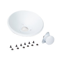 Par de Antenas Modulares Dual Slant, 4.9 - 6.4 GHz, Dimensiones (27 cm), Apertura 45°, Ganancia de 20 dBi, Diseñadas para radio C5x