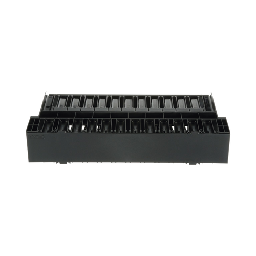 Organizador de Cables Horizontal NetManager, Doble (Frontal y Posterior), Para Rack de 19in, 2UR