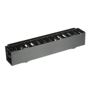 Organizador de Cables Horizontal NetManager, Sencillo (Solo Frontal), Para Rack de 19in, 2UR