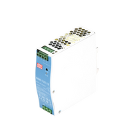 Fuente de poder industrial de 120 W, salida 12 Vcc, entrada 90~264 VCA, para montaje en riel DIN,