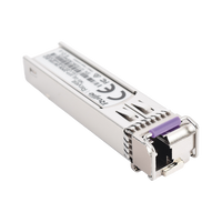 Transceptor Industrial BIDI Monomodo SFP 1G (Lado B), hasta 20 Kilómetros, TX 1550 / RX 1310, soporta Temperaturas de -40° a 85° C