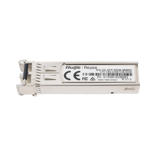 Transceptor Industrial LC Multimodo SFP 1G, hasta 550 Metros, Longitud de Onda 850 nm, soporta Temperaturas de -40° a 85° C