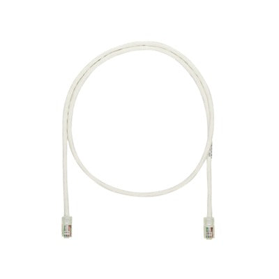 Cable de Parcheo UTP Categoría 5e, con Plug Modular en Cada Extremo - 2 Metros (6.56 Pies) - Blanco Mate