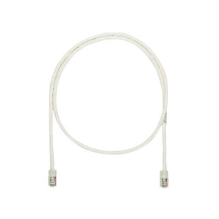 Cable de Parcheo UTP Categoría 5e, con Plug Modular en Cada Extremo - 4.3 Metros (14.11 Pies) - Blanco Mate