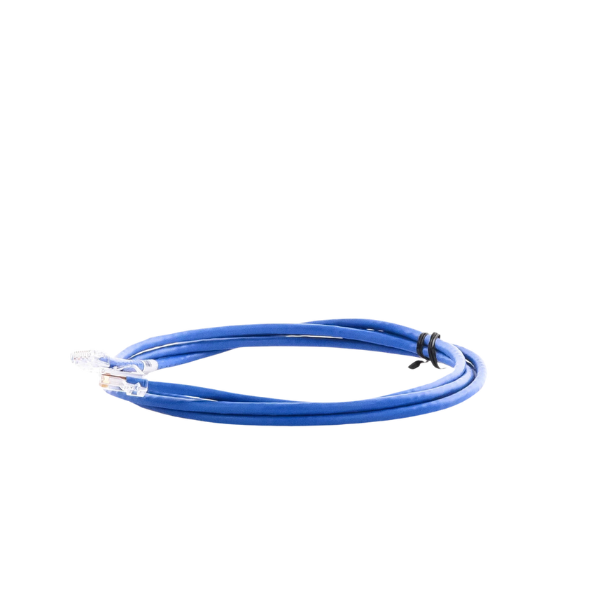 Cable de Parcheo UTP Categoría 5e, con Plug Modular en Cada Extremo - 2 Metros (6.56 Pies) - Azul