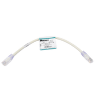 Cable de parcheo UTP Categoría 6, con plug modular en cada extremo - 1 ft (30.48 cm) - Blanco