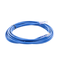 Cable de Parcheo UTP Categoría 6, con Plug Modular en Cada Extremo - 6 Metros (19.69 Pies) - Azul