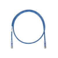 Cable de parcheo UTP Categoría 6, con plug modular en cada extremo - 35 ft - Azul