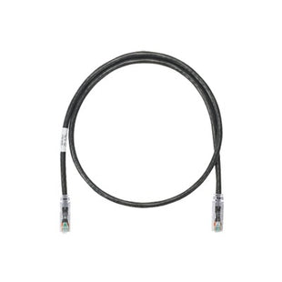Cable de Parcheo UTP Categoría 6, con Plug Modular en Cada Extremo - 3 Metros (9.84 Pies) - Negro