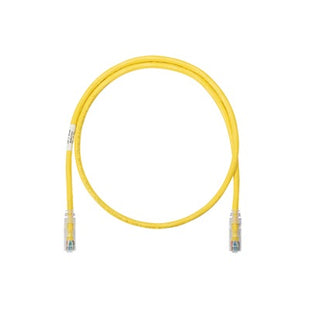 Cable de Parcheo UTP Categoría 6, con Plug Modular en Cada Extremo - 1 Metro (3.28 Pies) - Amarillo