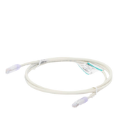 Cable de Parcheo UTP Categoría 6, con Plug Modular en Cada Extremo - 1.5 Metros (4.92 Pies) - Blanco Mate