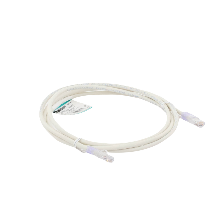 Cable de Parcheo UTP Categoría 6, con Plug Modular en Cada Extremo - 2 Metros (6.56 Pies) - Blanco Mate