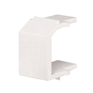 Módulo de Tapa Ciega (Inserto Ciego), Tipo Keystone, Color Blanco, 1 Pieza