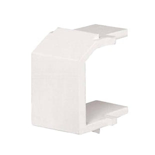 Módulo de tapa ciega (Inserto Ciego), Tipo Keystone, Color Blanco, 1 Pieza
