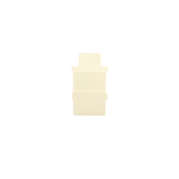 Módulo de Tapa Ciega (Inserto Ciego), Tipo Keystone, Color Marfil, 1 Pieza