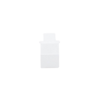 Módulo de Tapa Ciega (Inserto Ciego), Tipo Keystone, Color Blanco, 1 Pieza